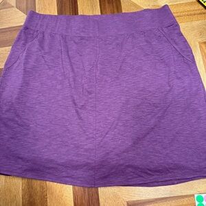 Duluth Trading Co Plum Skirt